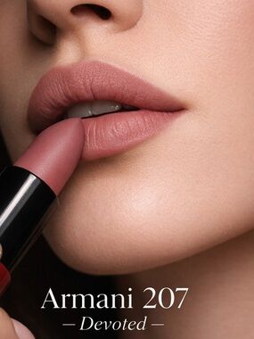 NIB Giorgio Armani Lip Power Matte – 207 Devotion